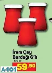 PAŞABAHÇE İREM ÇAY BARDAĞI